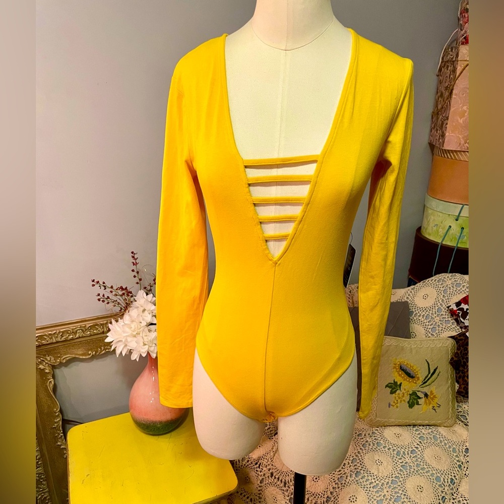 Express Yellow Bodysuit